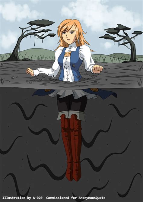 Refia Sinking in Quicksand 02 by A-020 on DeviantArt