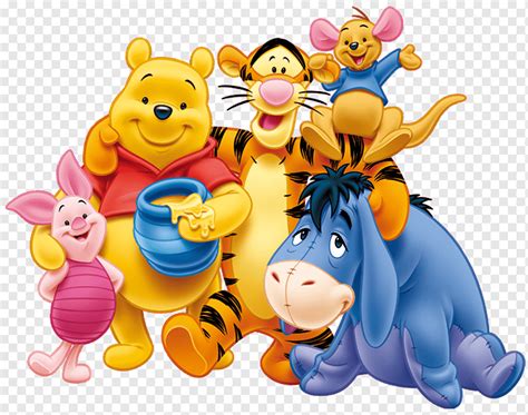 Personagens De Ursinho Pooh - Um mundo de Winnie-the-Pooh Leitão do Ursinho Pooh Bisonho, Ursinho ...