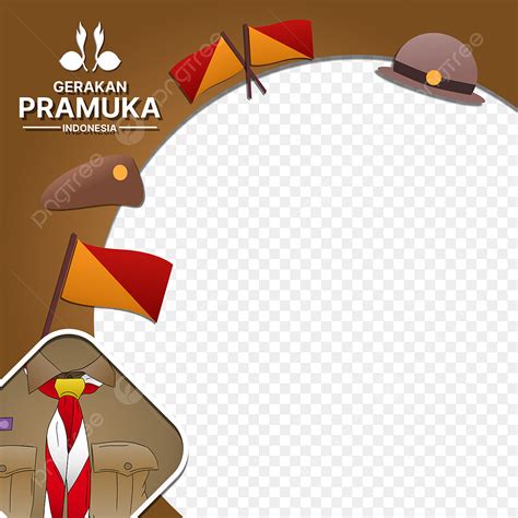 scouts day clipart vector indonesian scout day pramuka indonesia