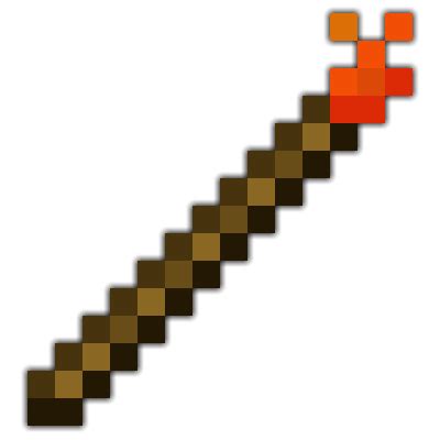 how to make fire stick in minecraft