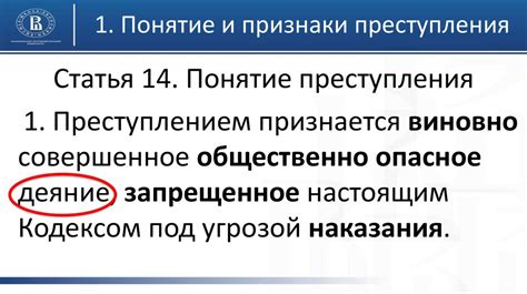 Понятие преступления - презентация онлайн