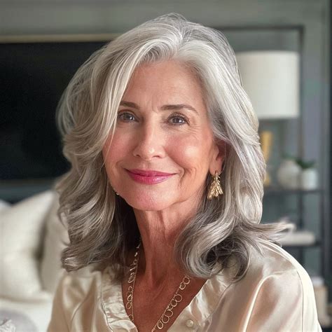 35 Medium-Length Hairstyles For Women Over 70 For A Brand New Hair Era