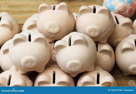 Piggy bank made of clay stock photo. Image of traditional - 162313758