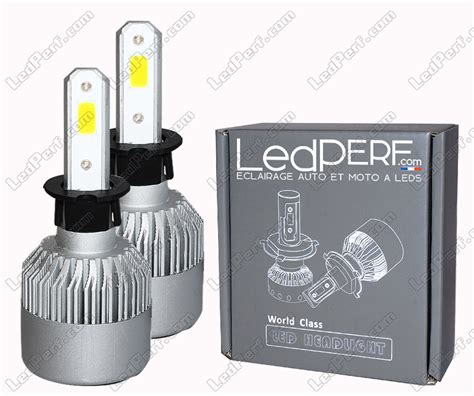 H3 LED Bulbs Kit for Car and Motorcycle - "All in One" Technology