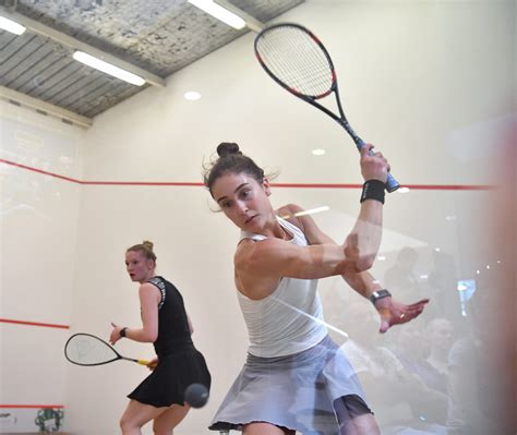 Belgium squash star Nele Gilis inspired by Nicol David drive - Squash Mad