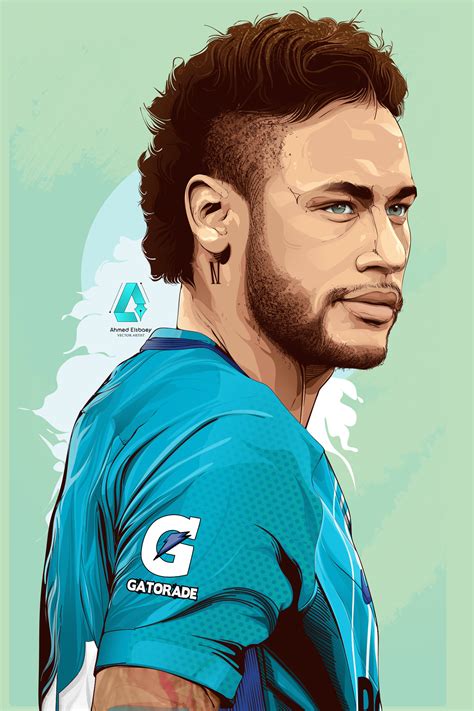 Neymar Jr Vector Art | Images :: Behance