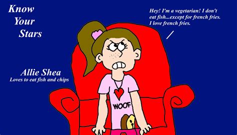 Know Your Stars - Allie Loves French Fries by MJEGameandComicFan89 on
