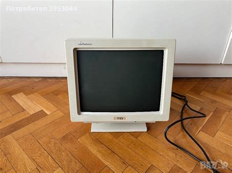Ретро черно-бял монитор TVS в Монитори в гр. София - ID44343917 — Bazar.bg