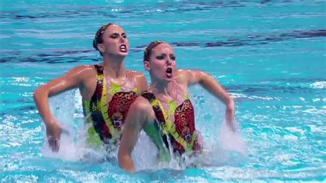 brazilian synchronized swimmers determined  rise  olympics youtube