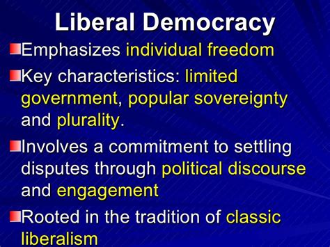 Liberal Democracy