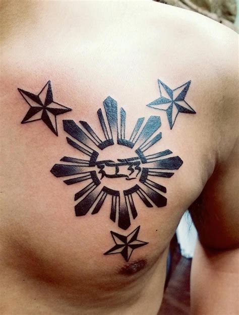 Powerful Philippine Flag Tattoo Design Ideas in 2023 | Filipino tattoos ...