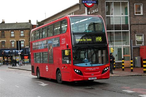 London Bus Routes | Route H98: Hayes End - Hounslow, Bus Station ...