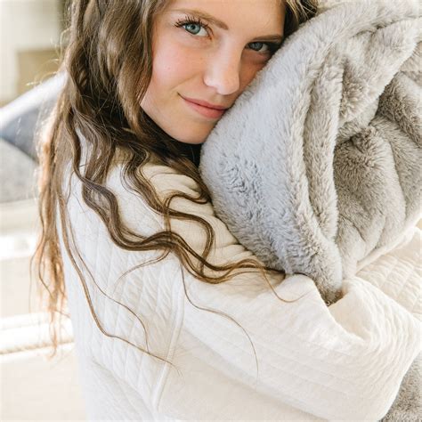 Ash Gray Minky Blanket | Posh Collection | Minky Designs