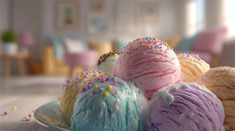sweet creamy treat photo captured  realistic light  stock