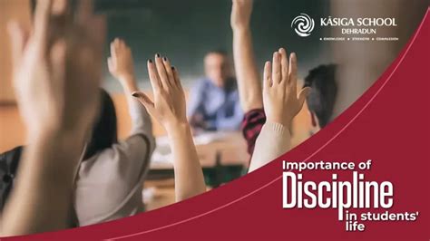 importance  discipline  students life kasiga school