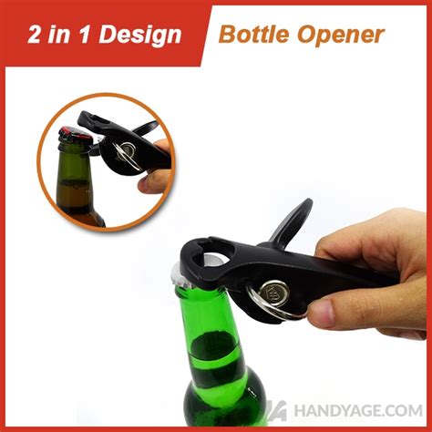 Safety Can Opener with Bottle Opener ::Handy-Age Industrial Co., Ltd.