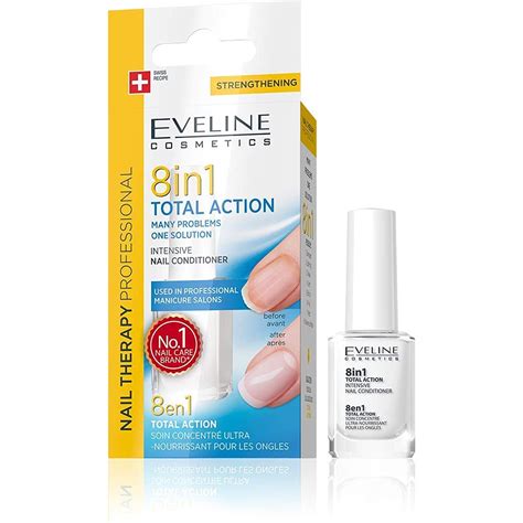 Amazon.com : Eveline Cosmetics Total Action 8 In 1 Intensive Nail