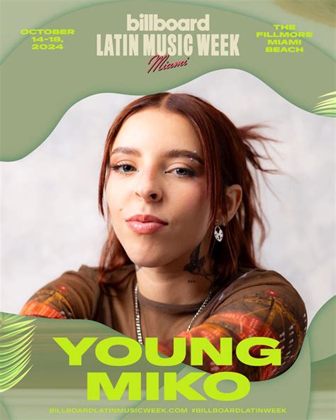 Young Miko Joins 2024 Billboard Latin Music Week Lineup | Le portail
