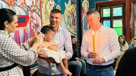 Тервел Пулев кръсти най-малкия си син