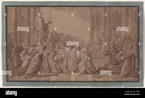 Death of caesar by vincenzo camuccini hi-res stock photography and images - Alamy