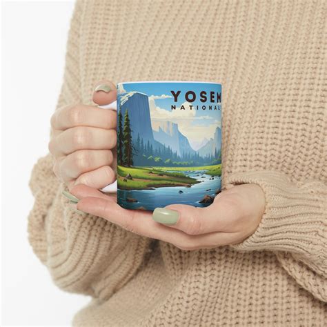 Yosemite National Park Mug, National Park Gift, Coffee Mug, Travel Mug