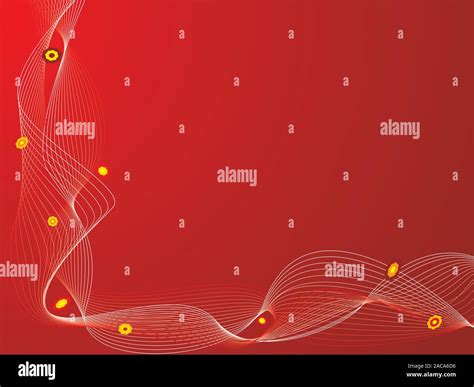 floral flow red stock photo alamy