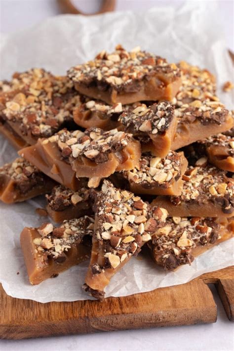 Easy Homemade Toffee Recipe - Insanely Good