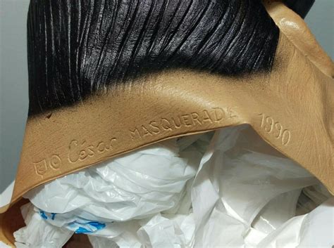 Cesar Saddam Hussein Mask 1990 Vintage Halloween Costume Political ...