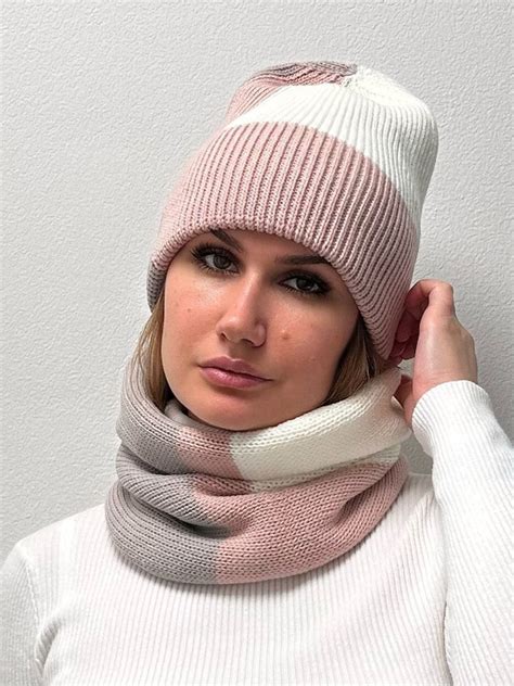 Русский трикотаж Комплект головной убор + аксессуар - купить с ...