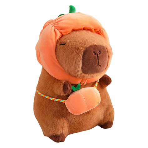 Rushawy Capybara Plush Toys Home Decor Soft Collectible Plush Capybara