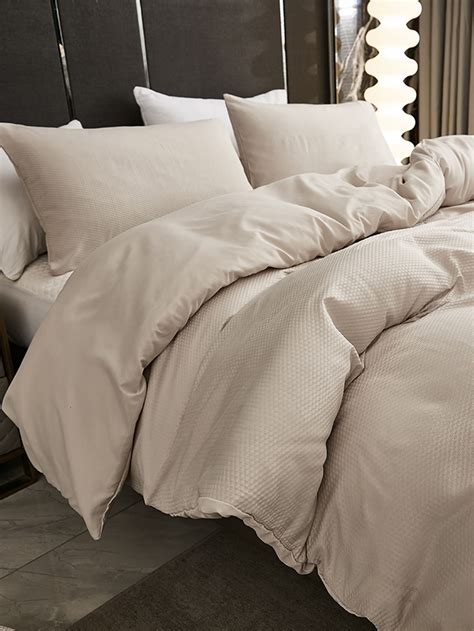 Solid Duvet Cover Set Without Filler | SHEIN USA