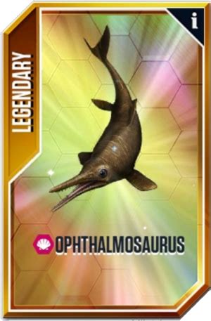 Ophthalmosaurus - The Jurassic World Wiki