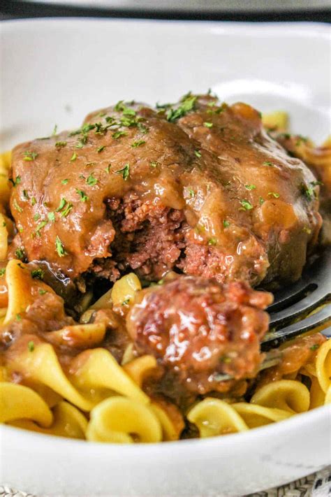 Chopped Steak Recipe in Slow Cooker, Stove, Oven, Air Fryer