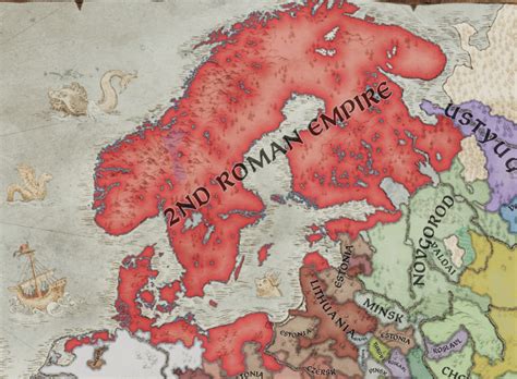 Formed the Second Roman Empire with the last roman. : r/CrusaderKings