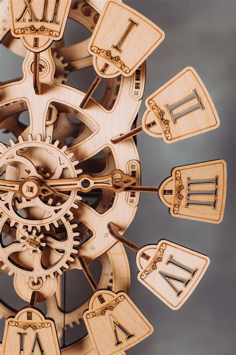 Pendulum Wall Clock Wood model kit ️ WoodTrick – Wood Trick
