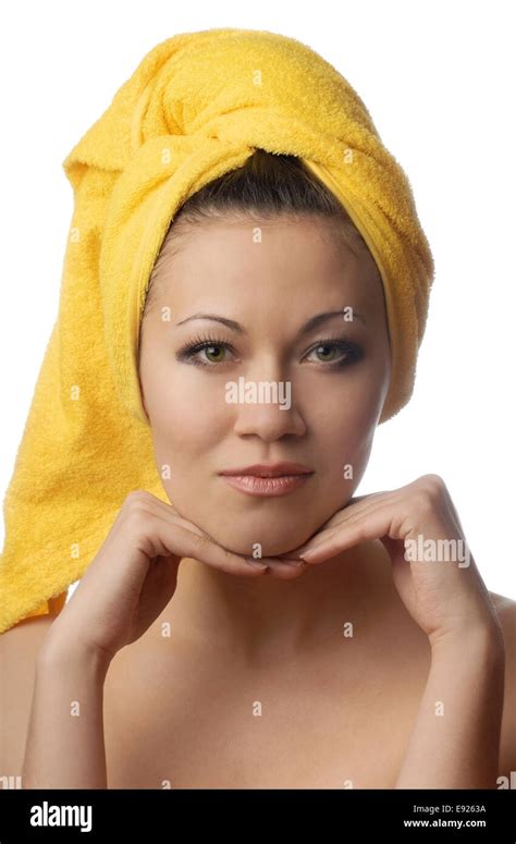 en face beauty stock photo alamy