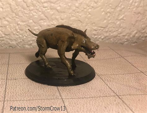 Hell Pig (Entelodont) : PrintedMinis