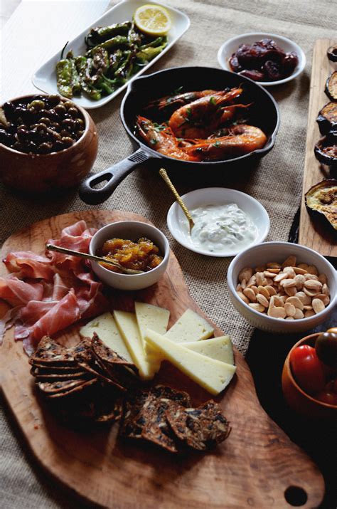 Tapas Party Menu