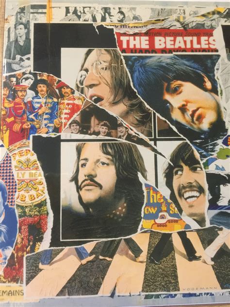 beatles anthology  vintage  album cover etsy