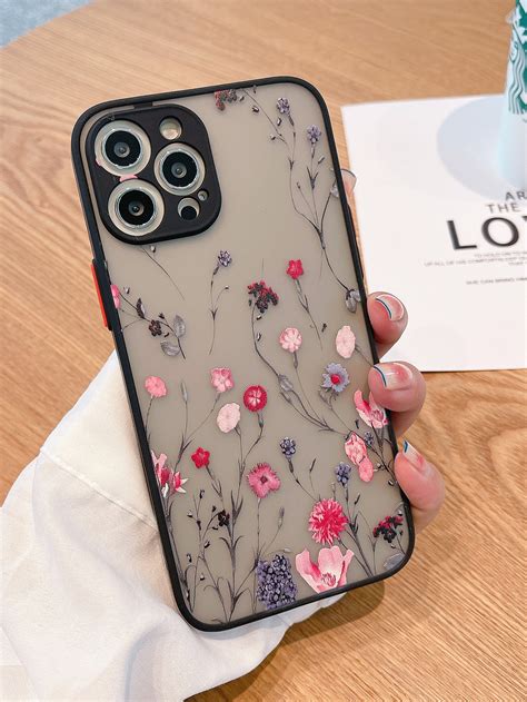 kwiatowy etui na telefon