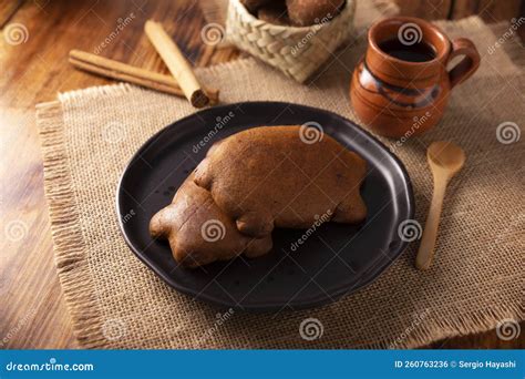 Cochinitos De Piloncillo and Cafe De Olla Stock Photo - Image of ...