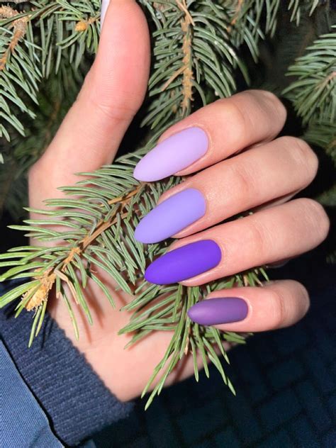Маникюр | Purple nails, Purple manicure, Minx nails