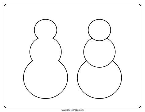 Snowman Coloring Pages – Sketch Repo