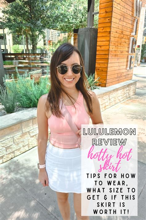 lululemon hotty hot skirt review