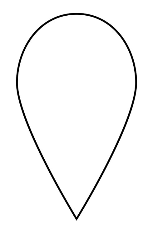 Printable flower petal templates for making paper flowers 396 – Artofit