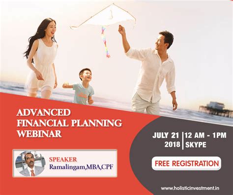 webinar poster holistic investment planners financial planning