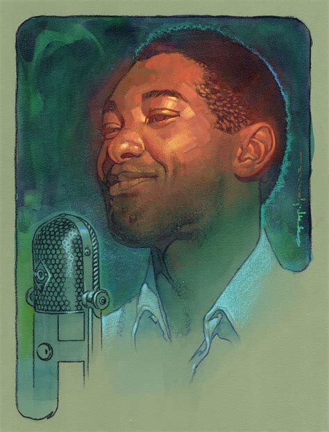 Sam Cooke by Brian Stelfreeze, in Chuck Arnold's Illustration Comic Art