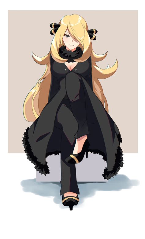 Pokemon: Cynthia by Sylux : r/ArtArbor