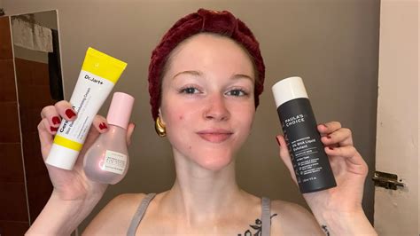 My Skincare Routine!! GRWM - YouTube