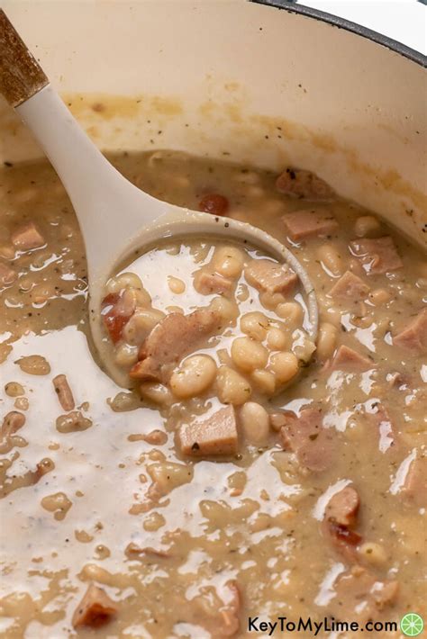 Creamy Great Northern Beans Recipe with Ham {Stovetop Recipe VIDEO ...